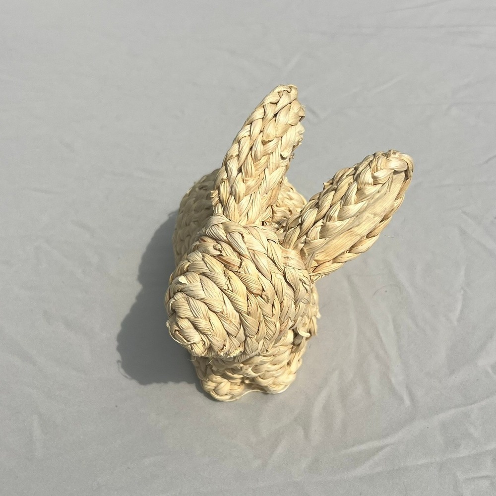 Target Threshold Woven Rattan Easter Bunny Figurines - Set of 2 (2023 Spring) - Picture 6 of 9